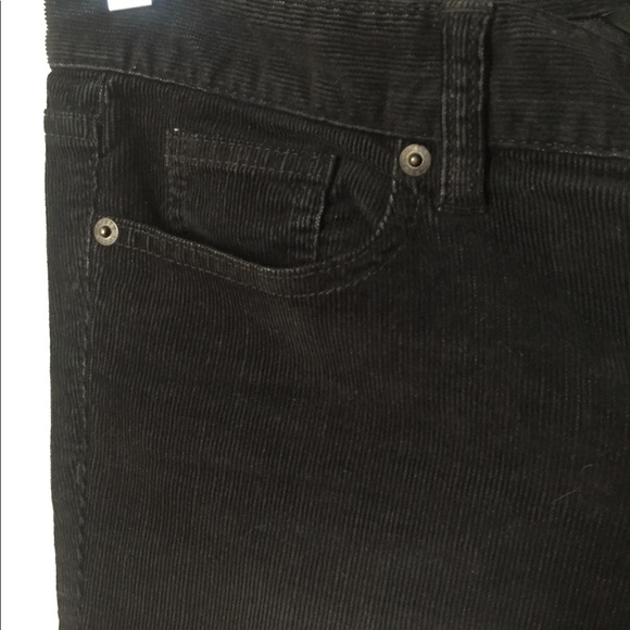 J.Crew Cropped Dark Gray Corduroys, size 28 - Picture 2 of 3